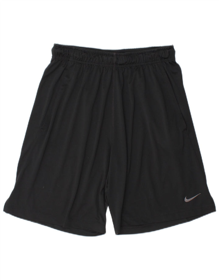Męskie spodenki sportowe Nike Dri Fit, średni czarny poliester