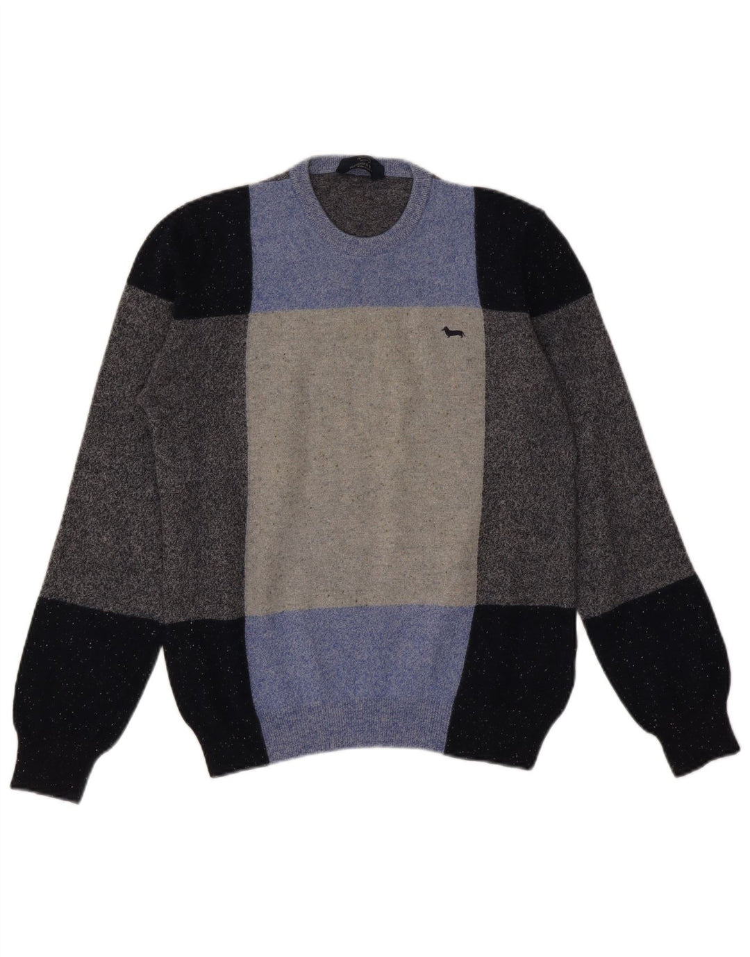 Męski sweter z okrągłym dekoltem Harmont & Blaine, duży, wielokolorowy
