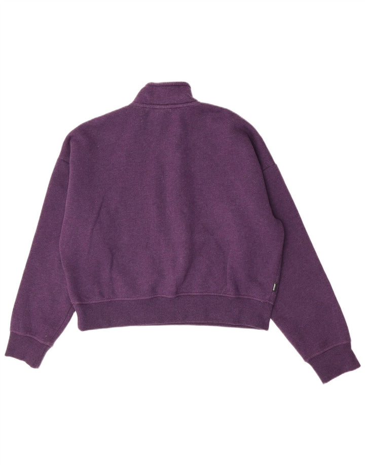 Damski sweter oversize Superdry Crop UK 14, duży fioletowy