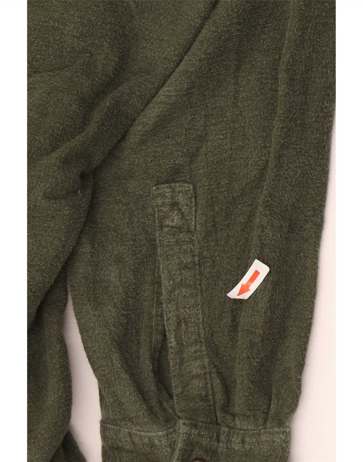 Męska koszula flanelowa Eddie Bauer, duża, bawełniana w kolorze khaki