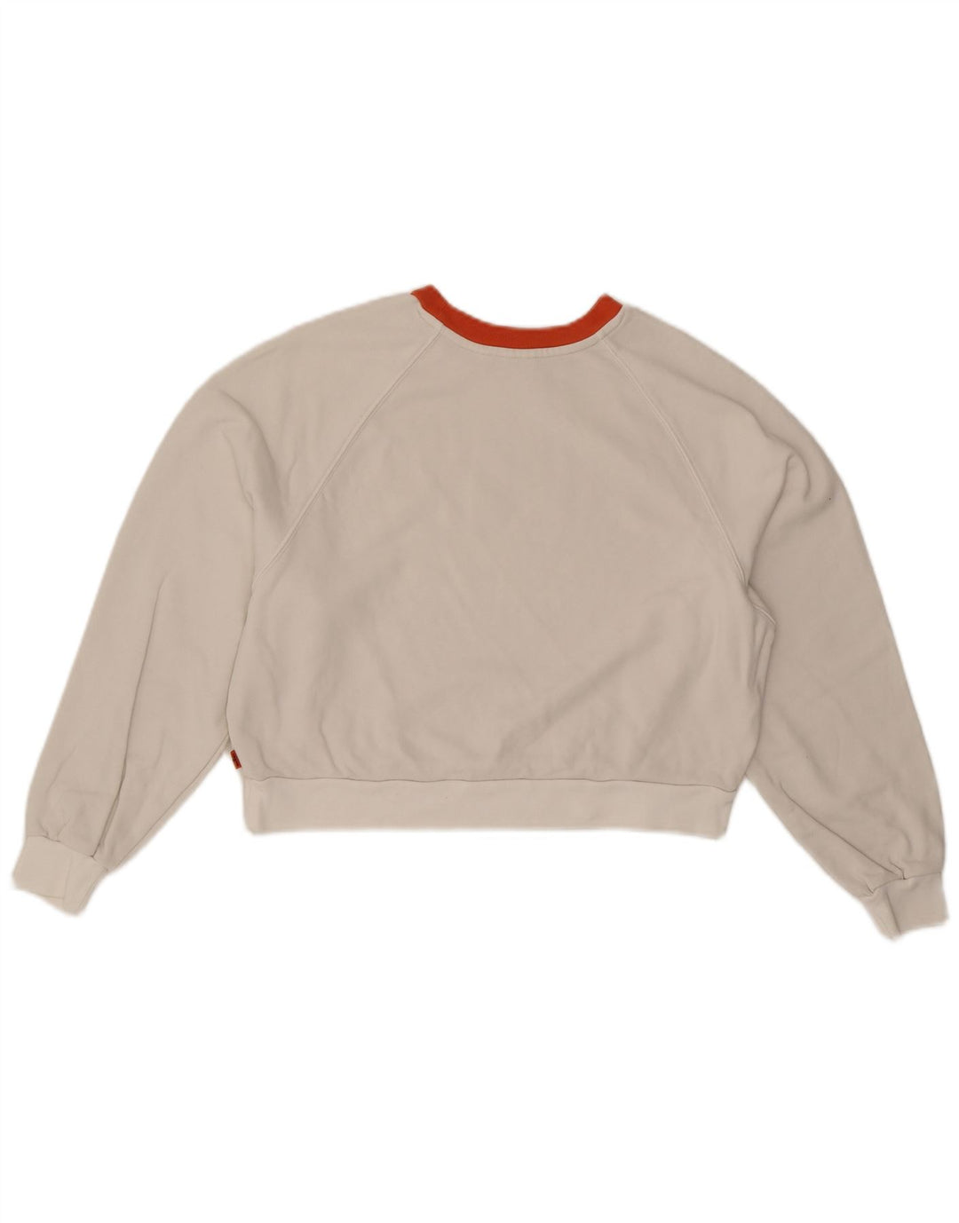 Damska bluza oversize z grafiką LEVI'S UK 6 XS w kolorze białym