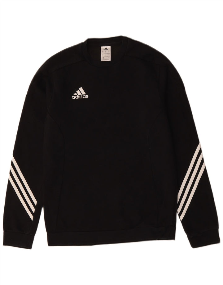 Bluza męska ADIDAS, mała, czarna, bawełniana