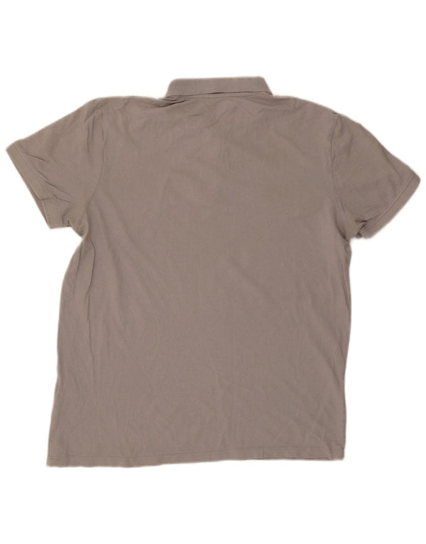 Męska koszulka polo Jack & Jones XL, szara, bawełniana
