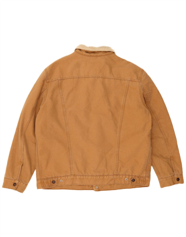 Kurtka męska Sherpa LEVI'S UK 44 2XL Brązowa bawełna