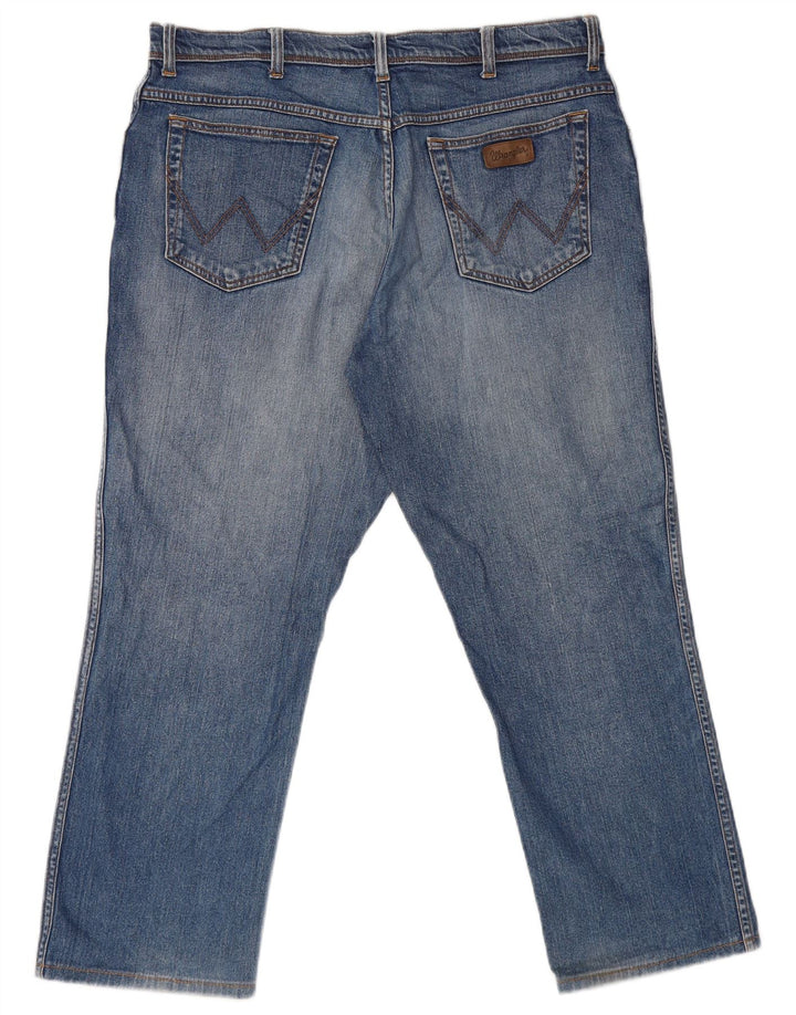 Męskie jeansy Wrangler Texas Straight W38 L27 Niebieskie, bawełniane