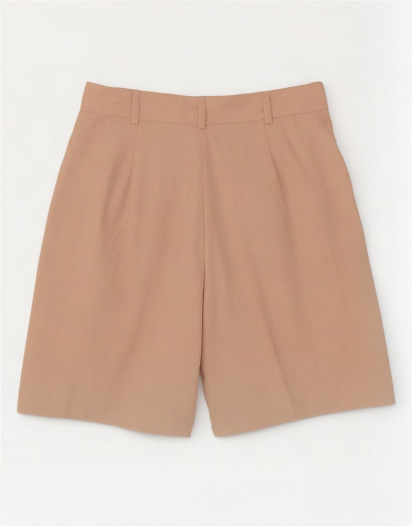 Damskie szorty z wysokim stanem, kreskówkowe IT 42 Medium W28 Beżowa wiskoza