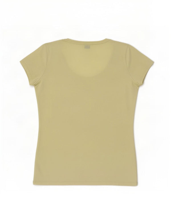 Damska koszulka graficzna Guess Top UK 18 XL w kolorze żółtym