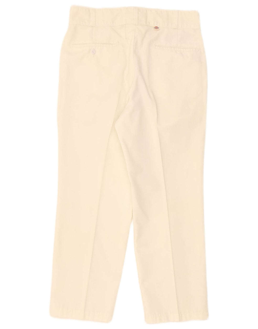 Spodnie damskie Dickies Straight Chino W34 L26 Biały poliester