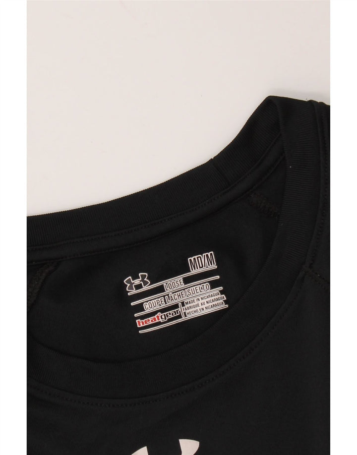 Damski top UNDER ARMOUR Heat Gear z długim rękawem UK 14, średni czarny