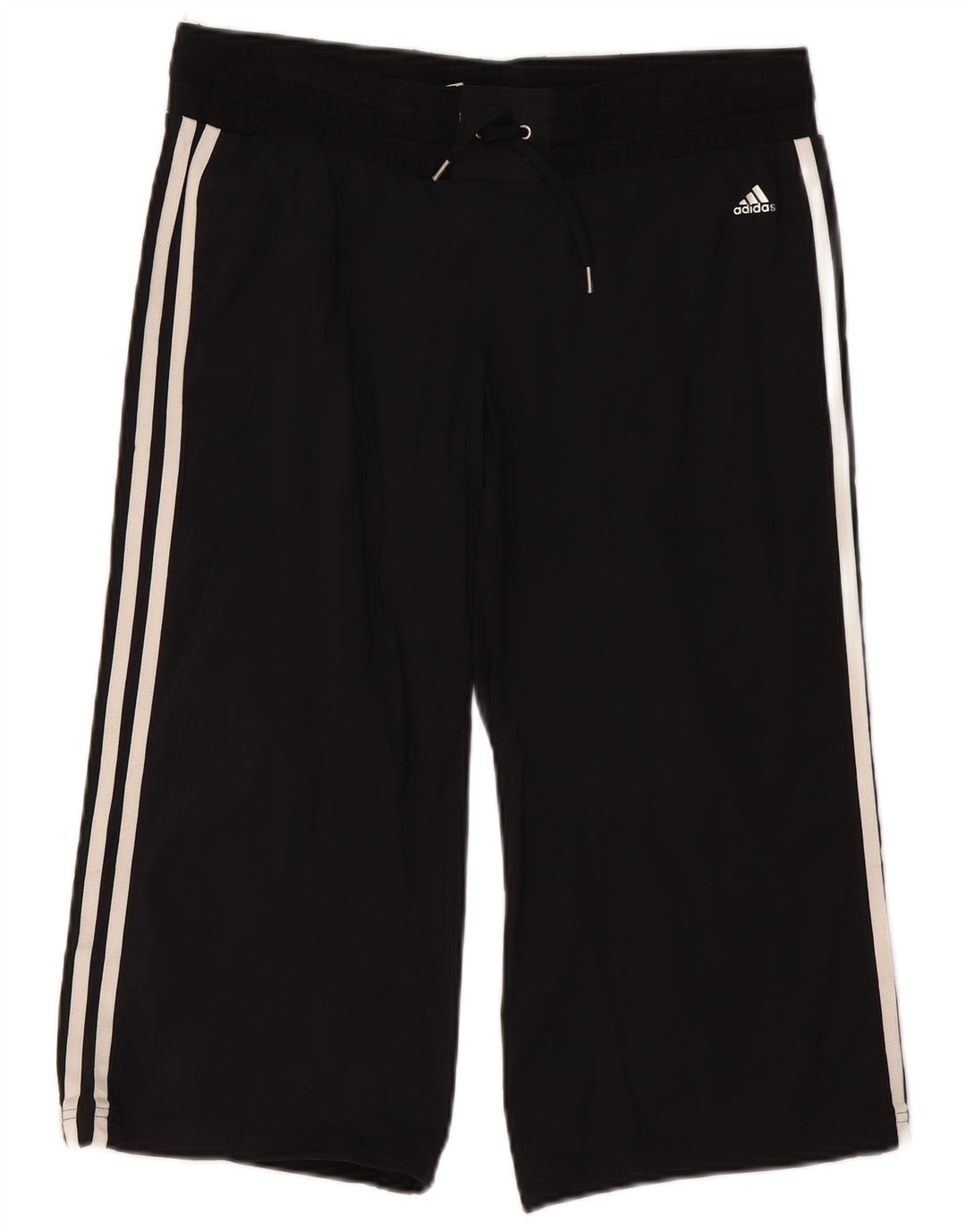 Damskie spodnie dresowe ADIDAS Climacool Capri UK 12, średnie czarne