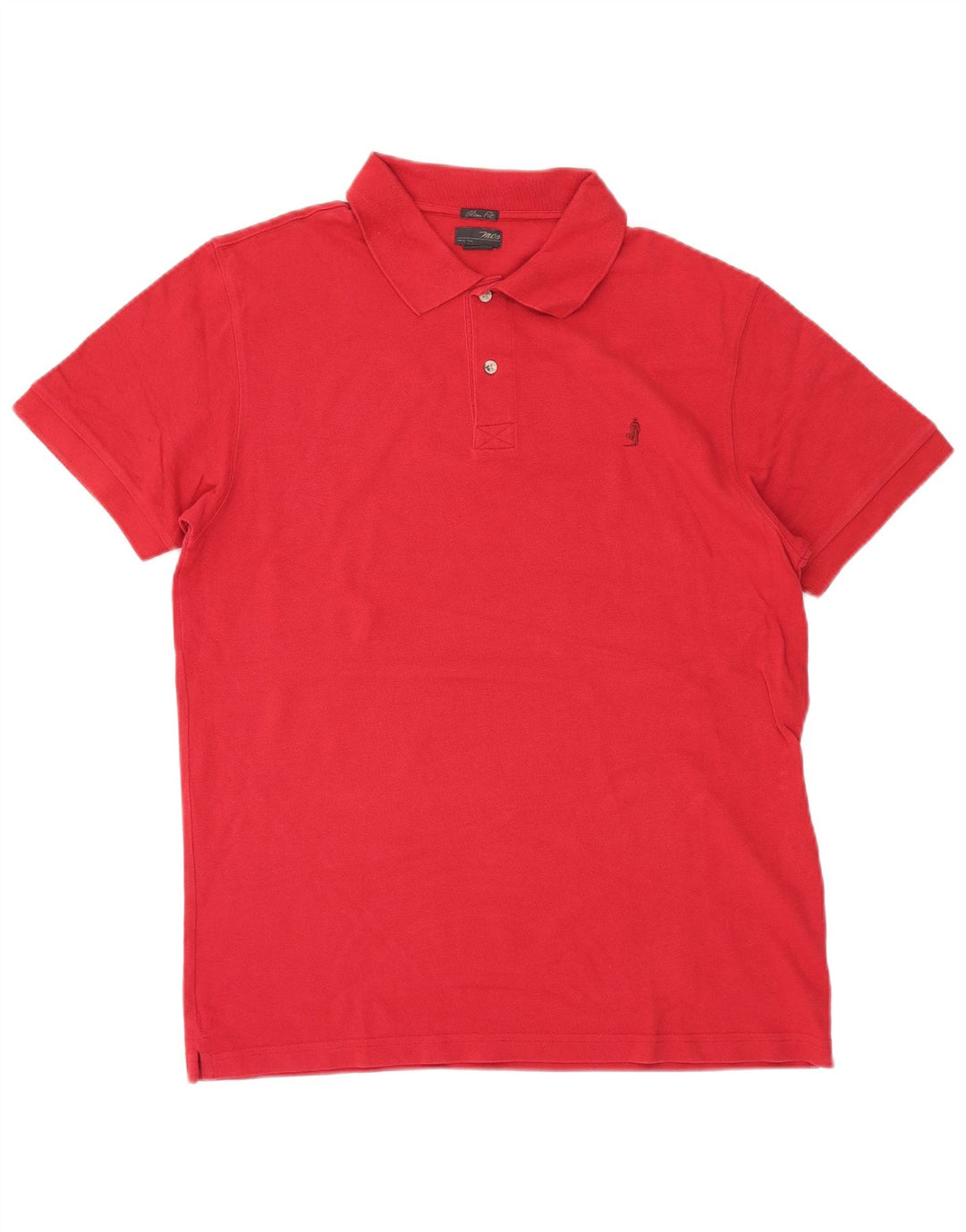 Męska koszulka polo slim fit Marlboro Classics 2XL, czerwona bawełna