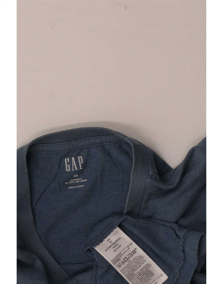 Męska koszulka t-shirt Gap Top XS, niebieska, bawełniana
