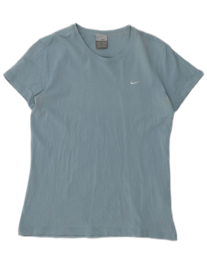 T-shirt damski NIKE Top UK 10/12 Średni niebieski syntetyczny