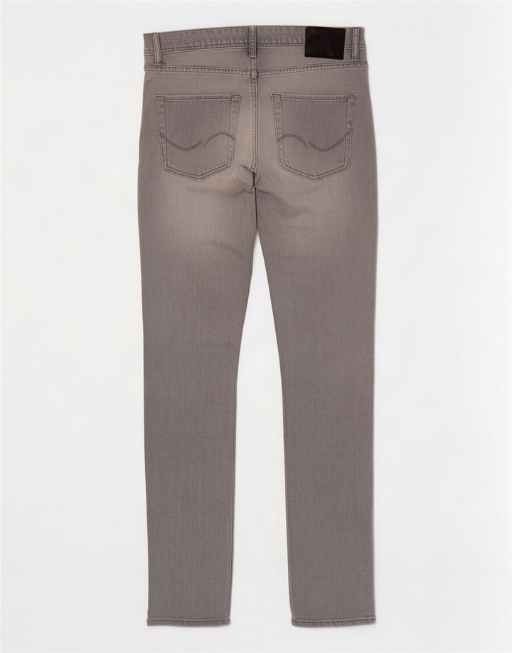 Męskie jeansy Jack & Jones Tim Slim W30 L34 Szara bawełna