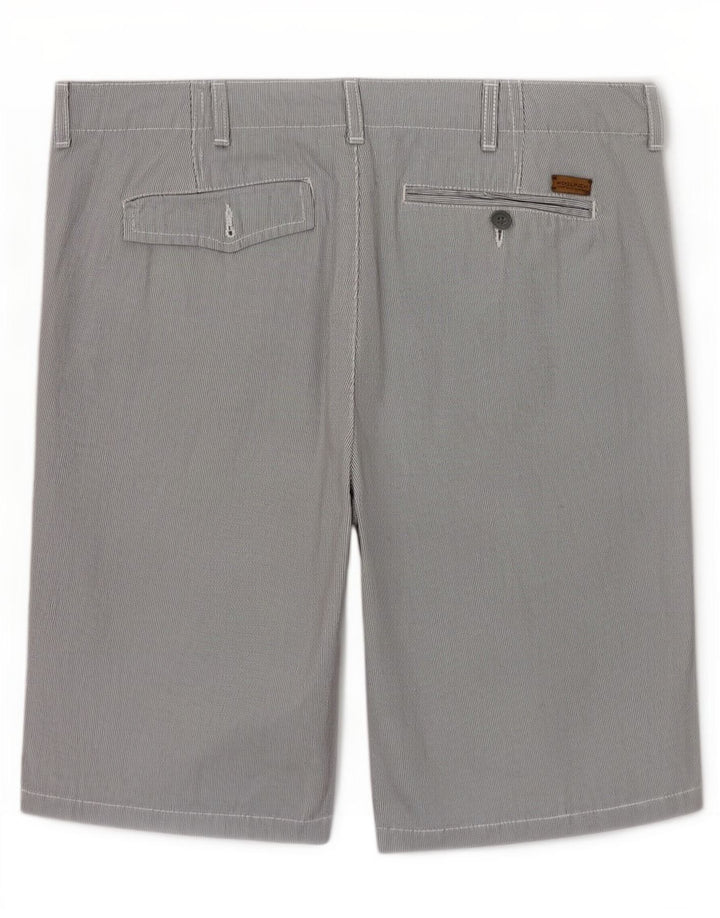 Męskie spodenki Chino Woolrich W34 w szare prążki