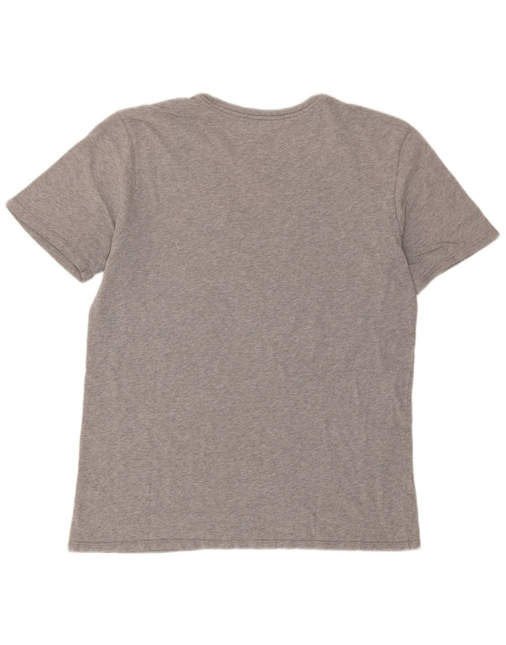 Męski T-shirt Nike Athletic Cut Graphic Top, duży, szary, nakrapiany