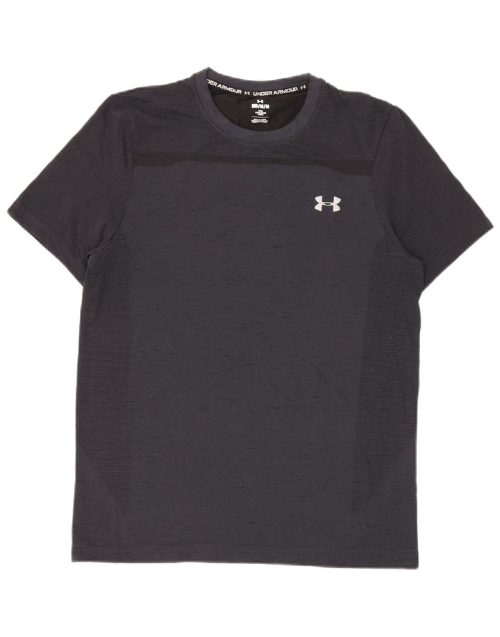 Męski dopasowany t-shirt Under Armour, średni granatowy