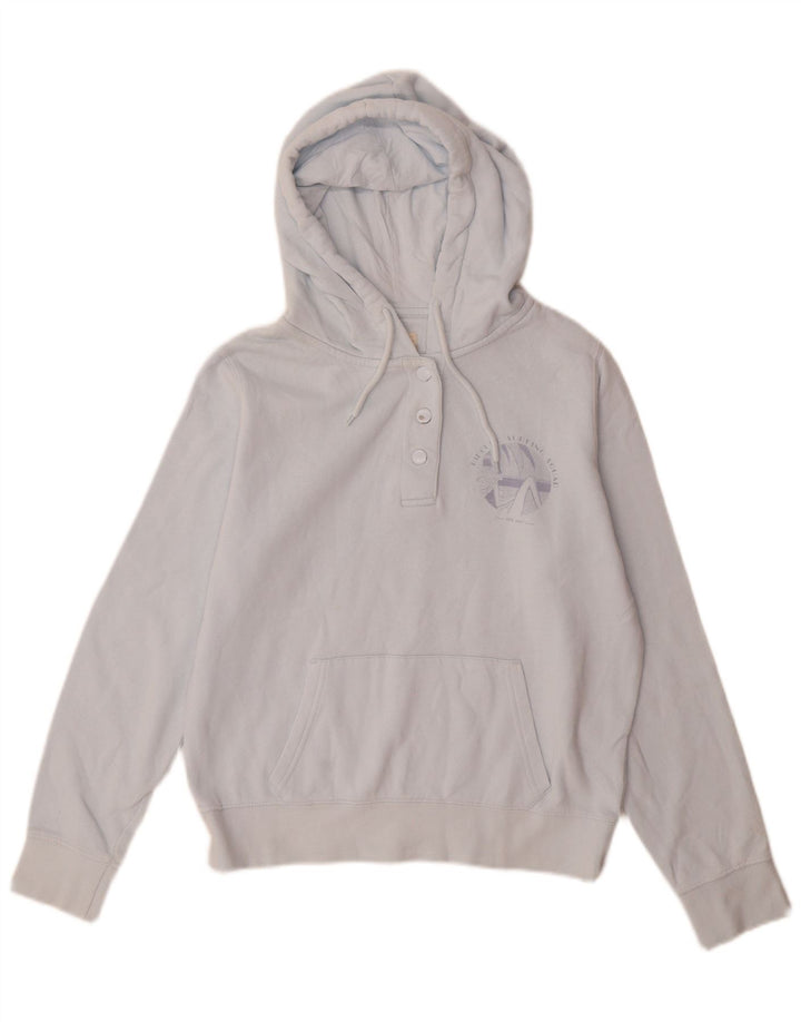 Damska bluza z kapturem Rip Curl, oversize, zapinana na guziki, UK 2 2XS, niebieska