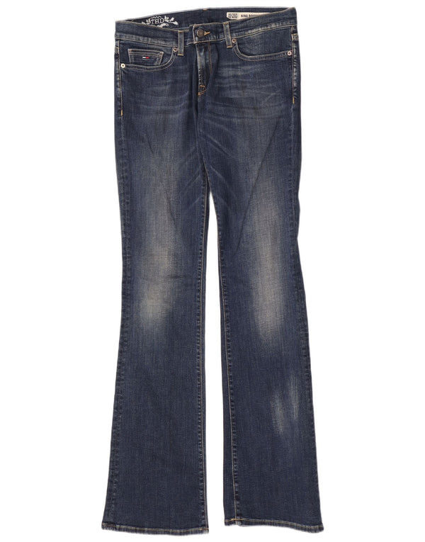 Damskie jeansy Tommy Hilfiger Nina Bootcut W30 L34 Niebieskie bawełniane