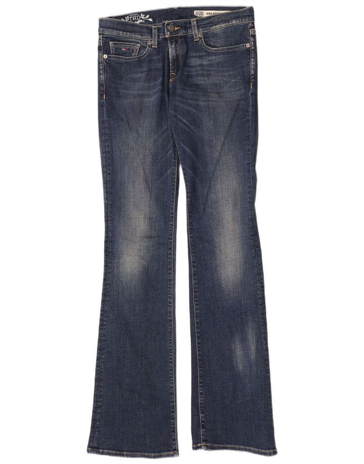 Damskie jeansy Tommy Hilfiger Nina Bootcut W30 L34 Niebieskie bawełniane