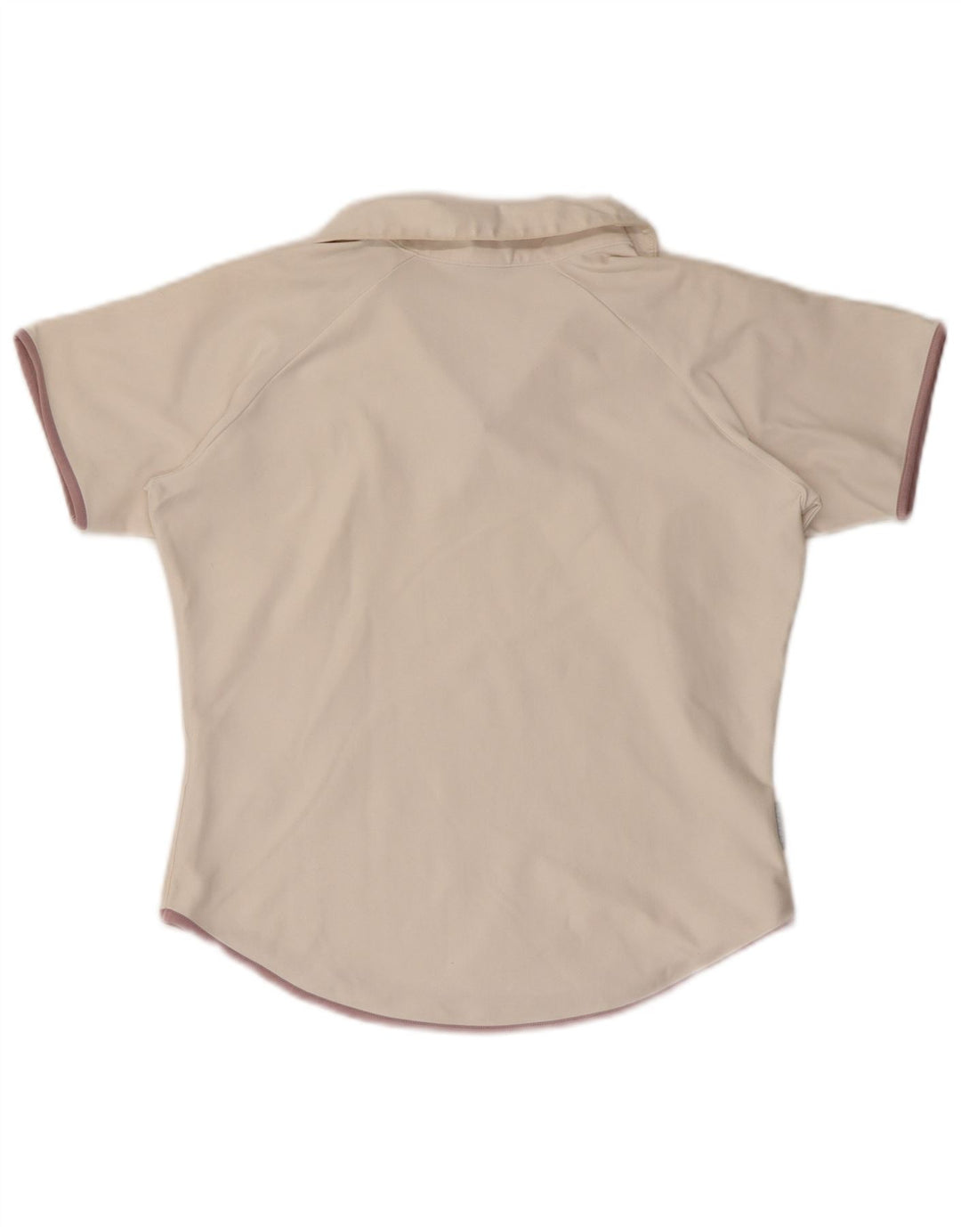 Damska koszulka polo NIKE Dri Fit US 8/10, średni biały poliester