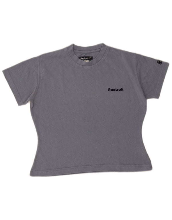 Damska koszulka Reebok Crop Top UK 10 Small Grey