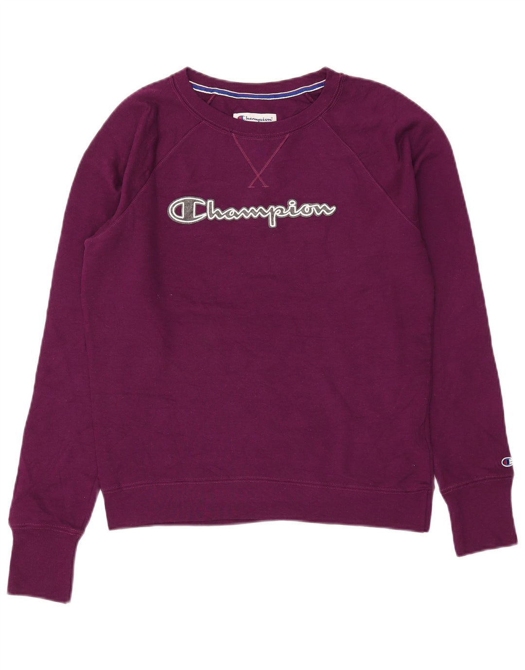 Damska bluza Champion Graphic Oversize Sweter UK 10 Small Purple