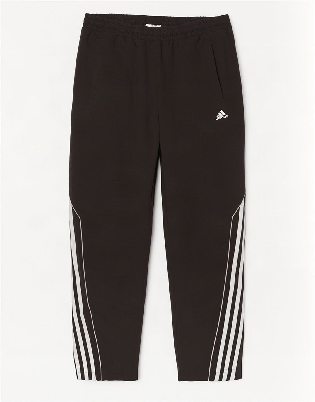 Męskie spodnie dresowe Adidas, średni czarny poliester