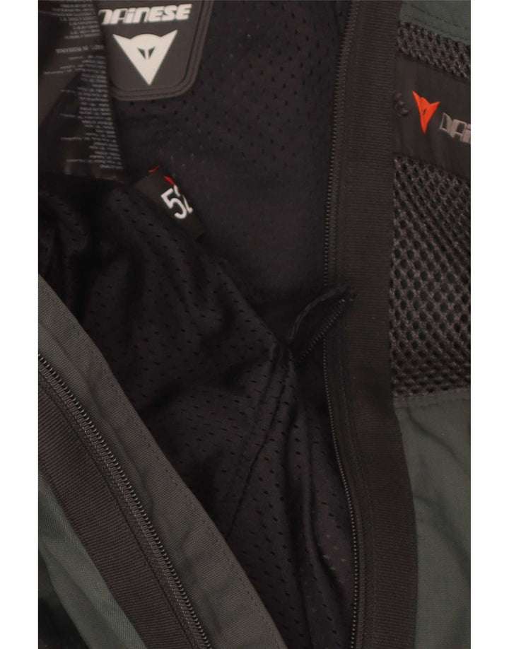 Damska kurtka wyścigowa Dainese Graphic EU 52, nylon w kolorze średnioszarym