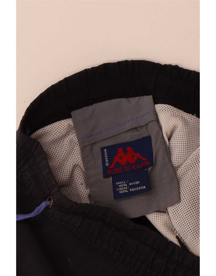 Męskie spodenki kąpielowe Kappa, średni czarny nylon