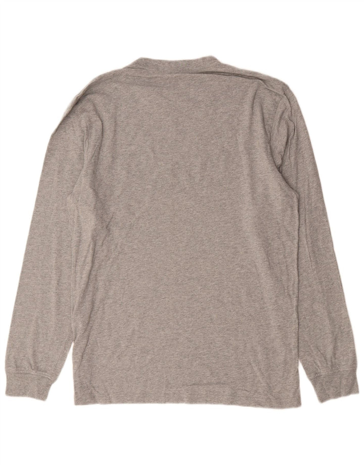 Męskie Converse Chuck Taylor Graphic Top z długim rękawem, średnioszare, nakrapiane