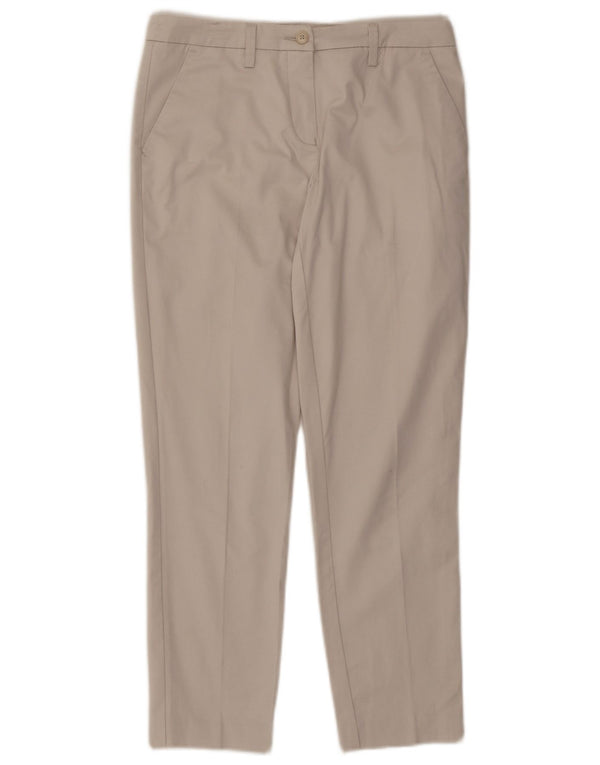 Damskie spodnie Chino Ferrari Slim IT 42 Medium W28 L26 Beżowe