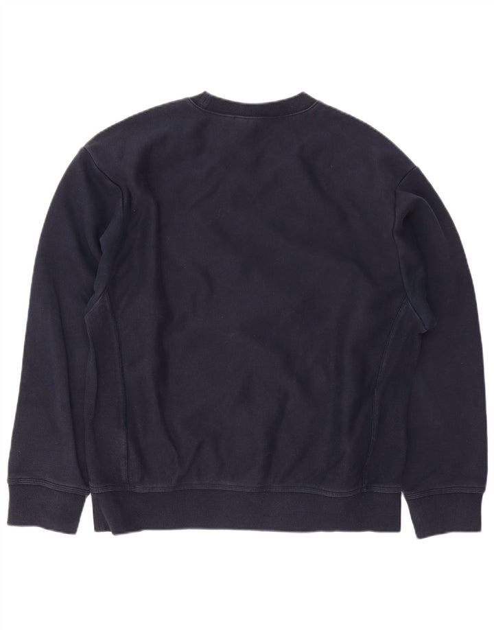 Sweter męski Carhartt, średni granatowy, bawełniany