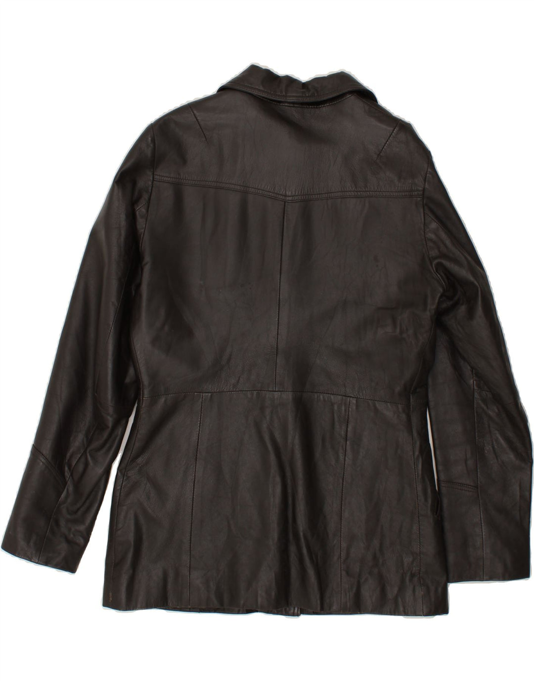 FREEHERON Womens Leather Jacket IT 48 XL Brown Leather Vintage Freeheron and Second-Hand Freeheron from Messina Hembry 