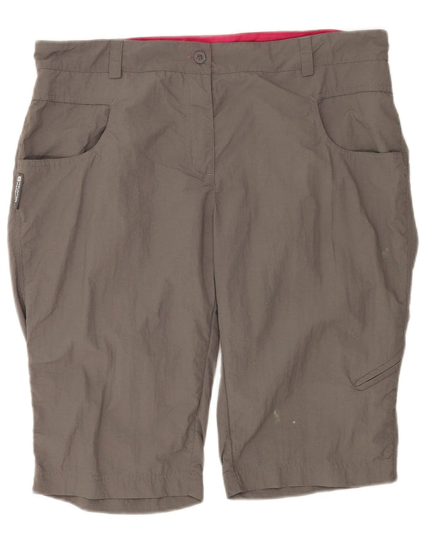 Damskie spodenki cargo Mountain Warehouse UK 14, duże, W34, szary nylon