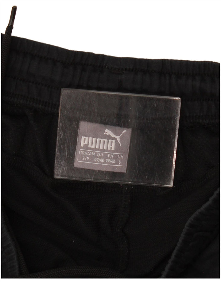Męskie spodnie dresowe Puma z grafiką, małe czarne