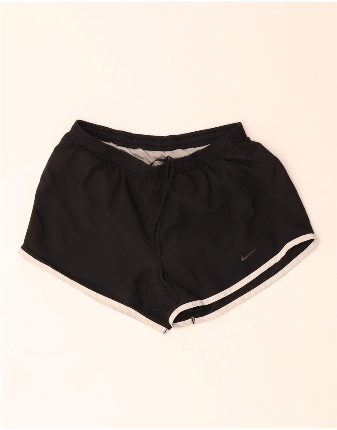 Damskie spodenki sportowe Nike UK 8, małe, czarne, poliestrowe