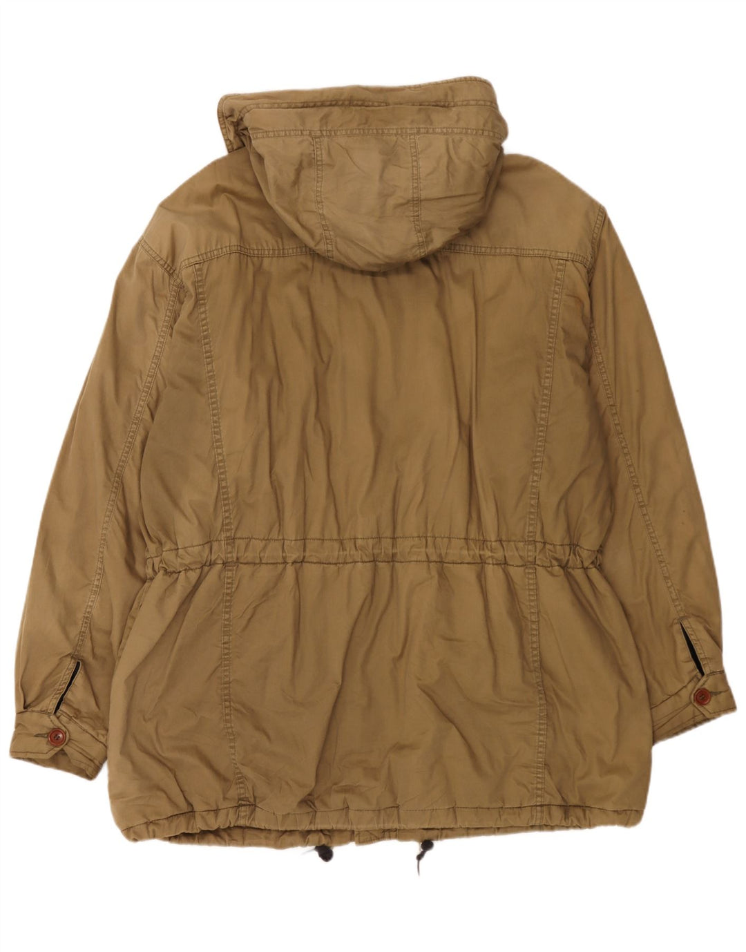Męska kurtka parka z kapturem Joop IT 54 2XL, bawełna khaki