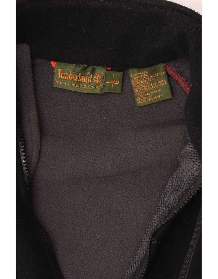 Męska kurtka polarowa Timberland UK 40, duża, czarna, poliester