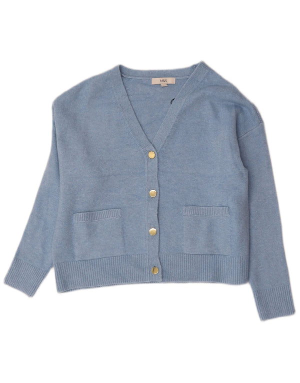 Marks & Spencer Damski sweter oversize UK 10 Small Blue