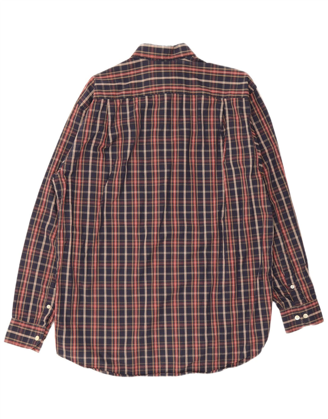 Koszula męska Lacoste Classic Fit w małą granatową kratę