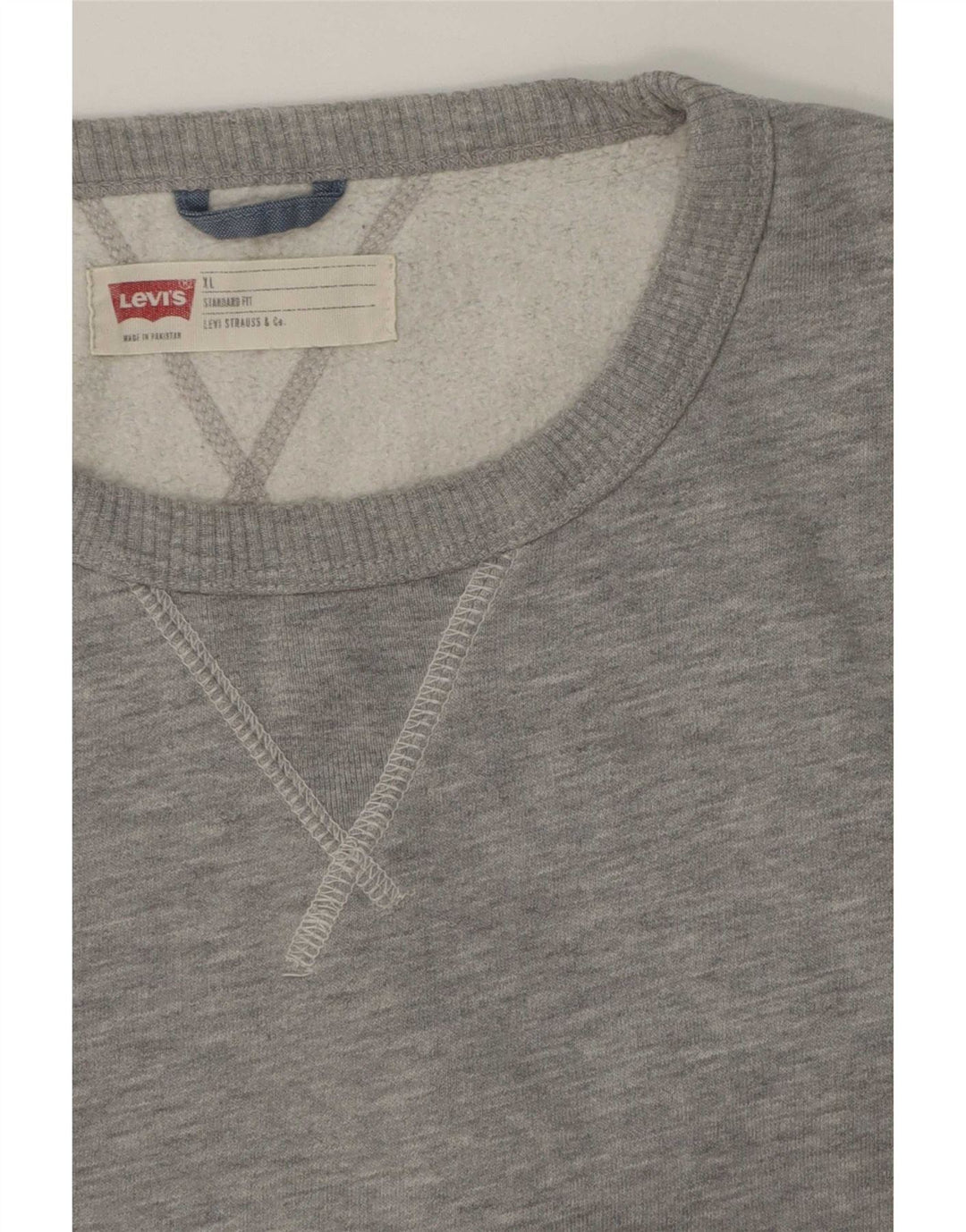 Męski sweter Levi's o standardowym kroju XL, szary