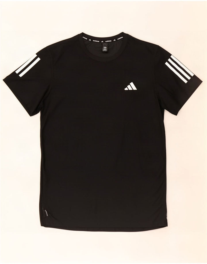 Męska koszulka Adidas Aeroready Top, średni czarny poliester