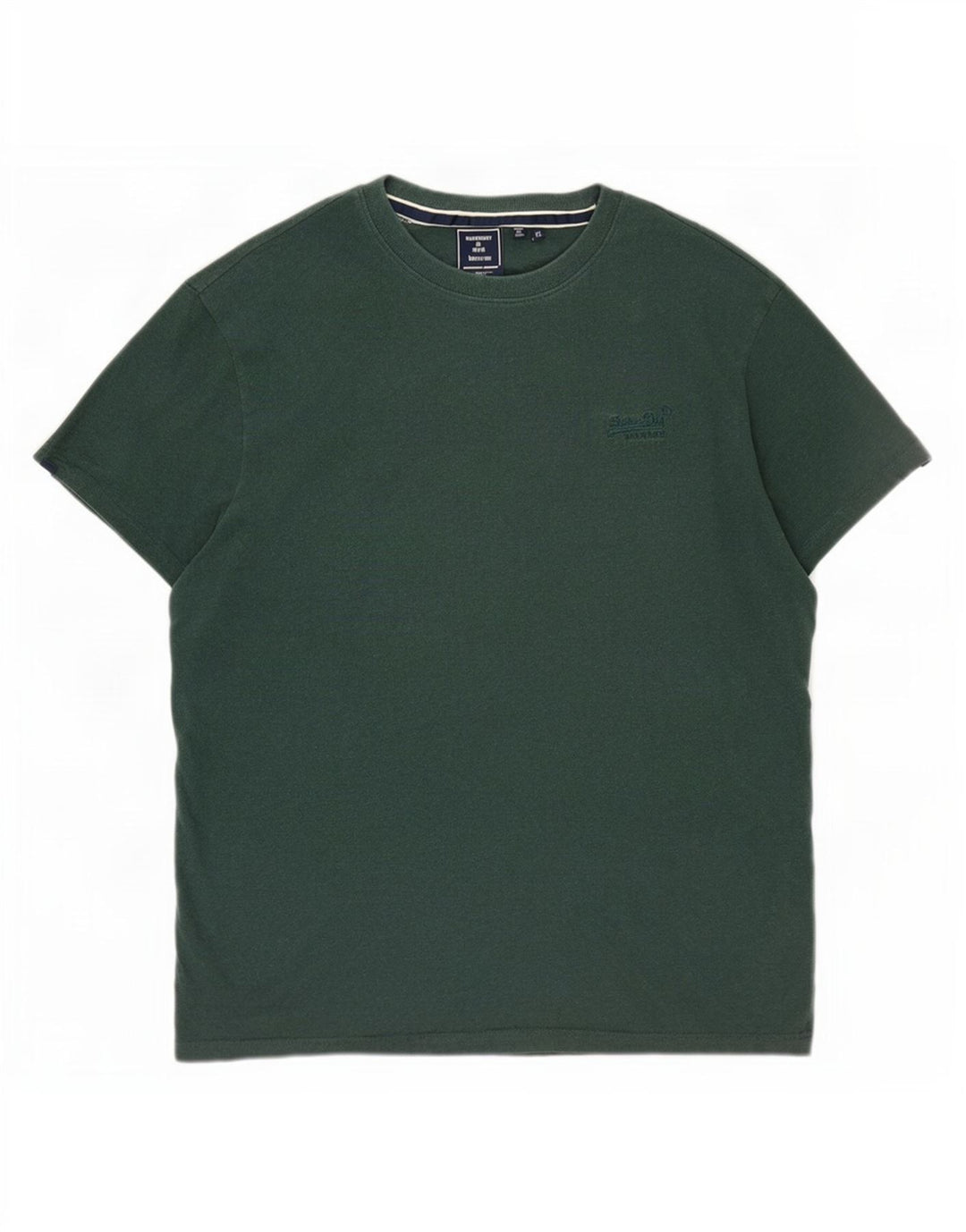 T-shirt męski Superdry XL, zielony, bawełniany