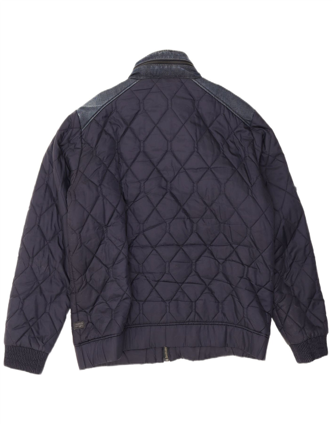 Męska pikowana kurtka G-Star UK 42 XL, granatowa, poliester