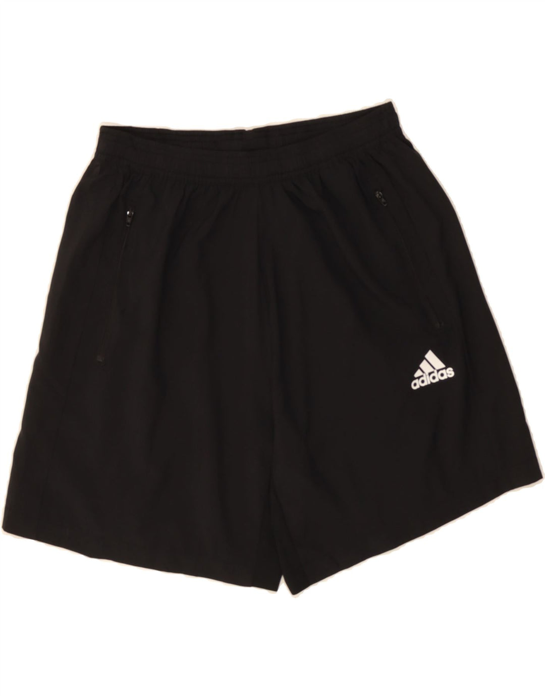 ADIDAS Womens Aeroready Sport Shorts UK 12 Medium  Black Polyester Vintage Adidas and Second-Hand Adidas from Messina Hembry 
