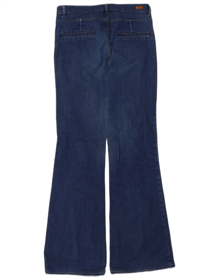 Damskie jeansy rozkloszowane Massimo Dutti EU 40 Medium W30 L33 Niebieskie bawełniane