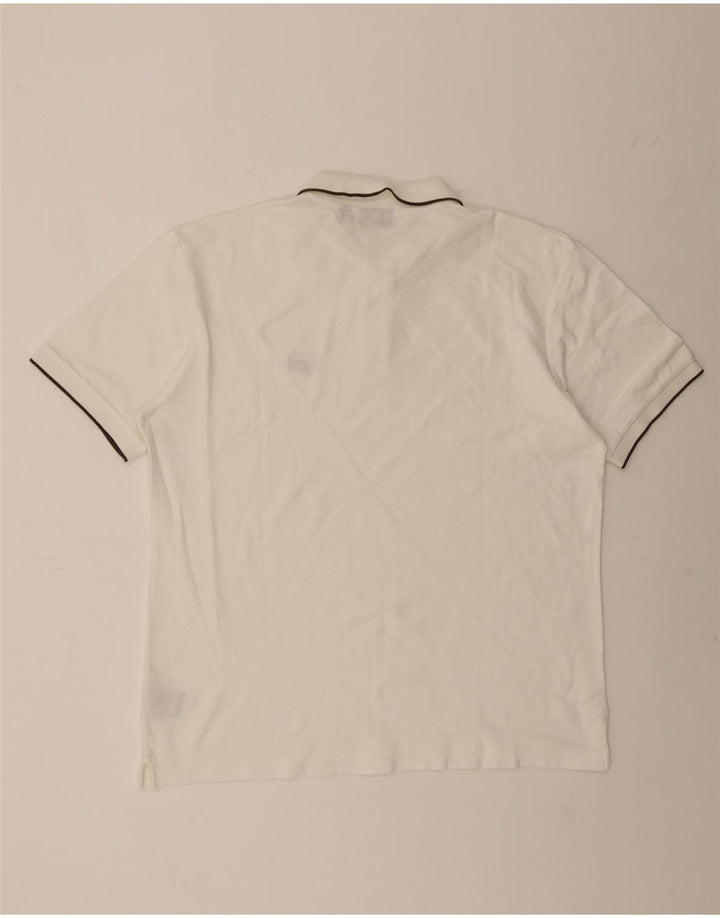 Męska koszulka polo FILA XL, biała, bawełniana
