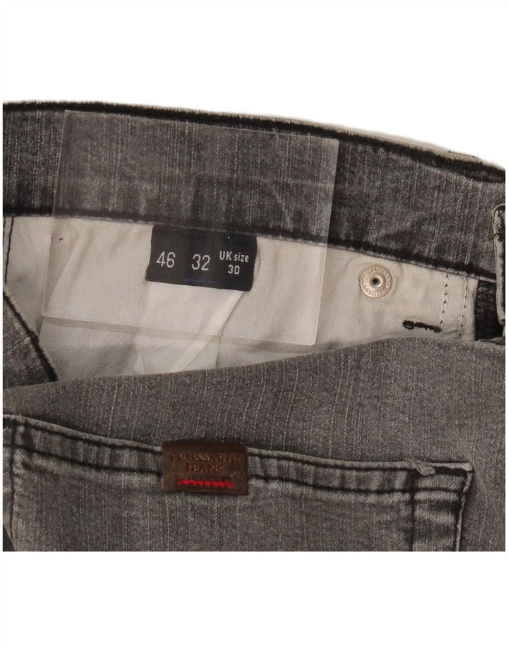 Damskie spodenki jeansowe Trussardi W30 średnioszare