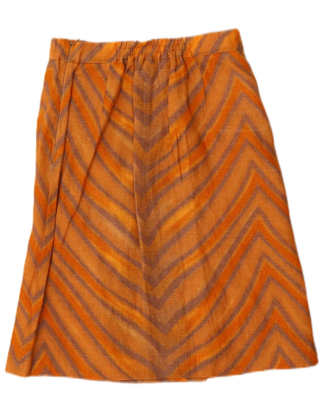 Spódnica damska STIZZOLI IT 42 Medium W28 Pomarańczowa wiskoza w paski